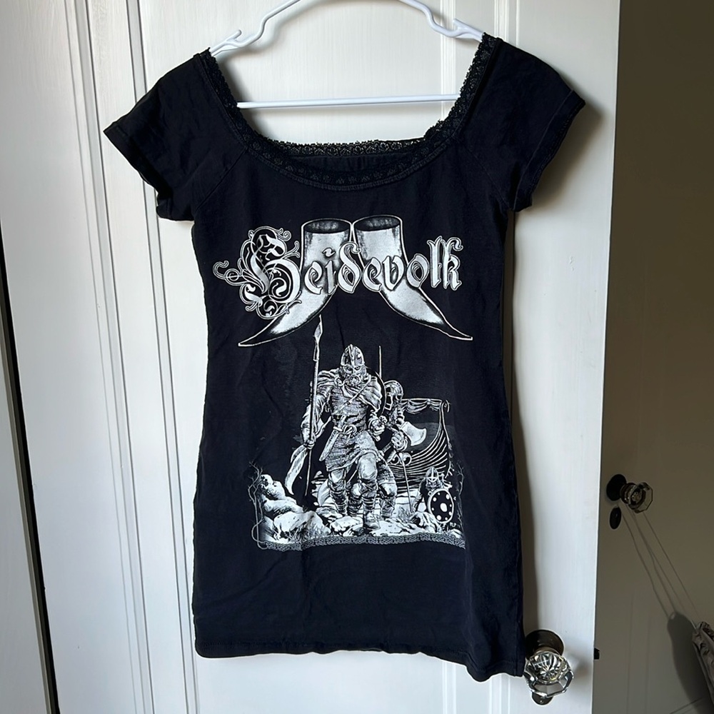Heidevolk Hail to Vinland altered women’s top